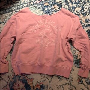 American Eagle Outfitters Light Pink Pullover